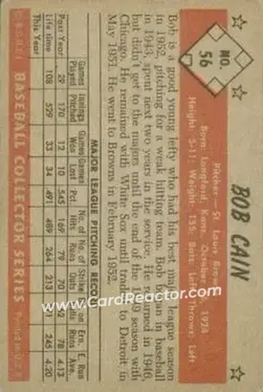 Back of Bob Cain