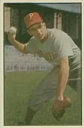 1953 Bowman Color #60 Granville Hamner