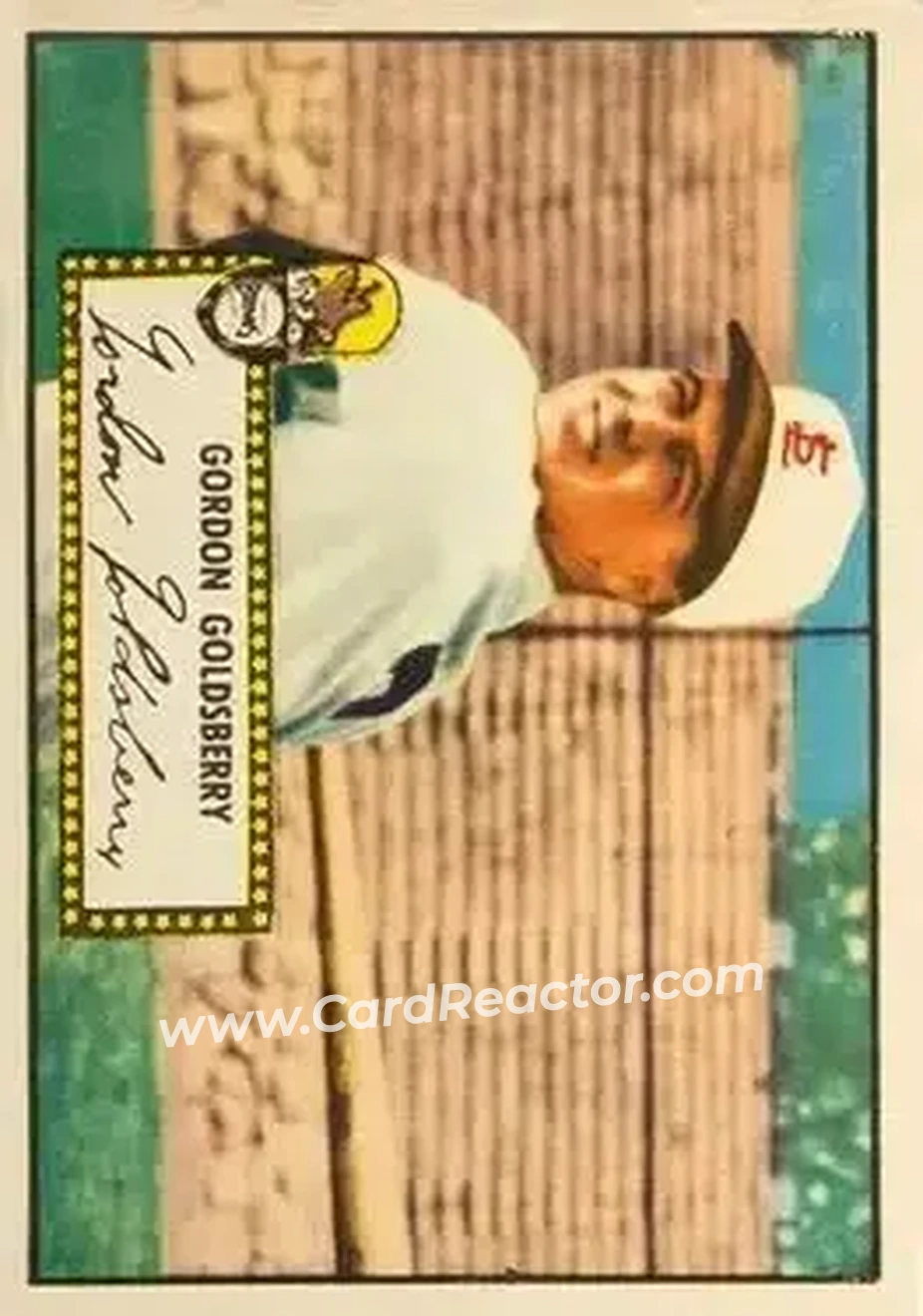 Front of Gordon Goldsberry