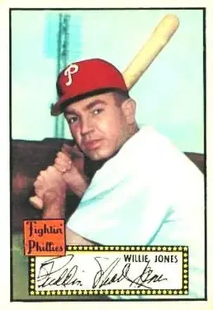 1952 Topps #47 Willie Jones