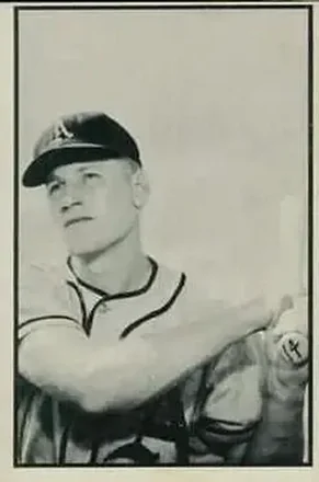 1953 Bowman Black & White #62 Keith Thomas