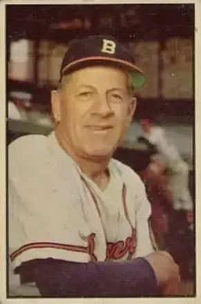 1953 Bowman Color #69 Charlie Grimm