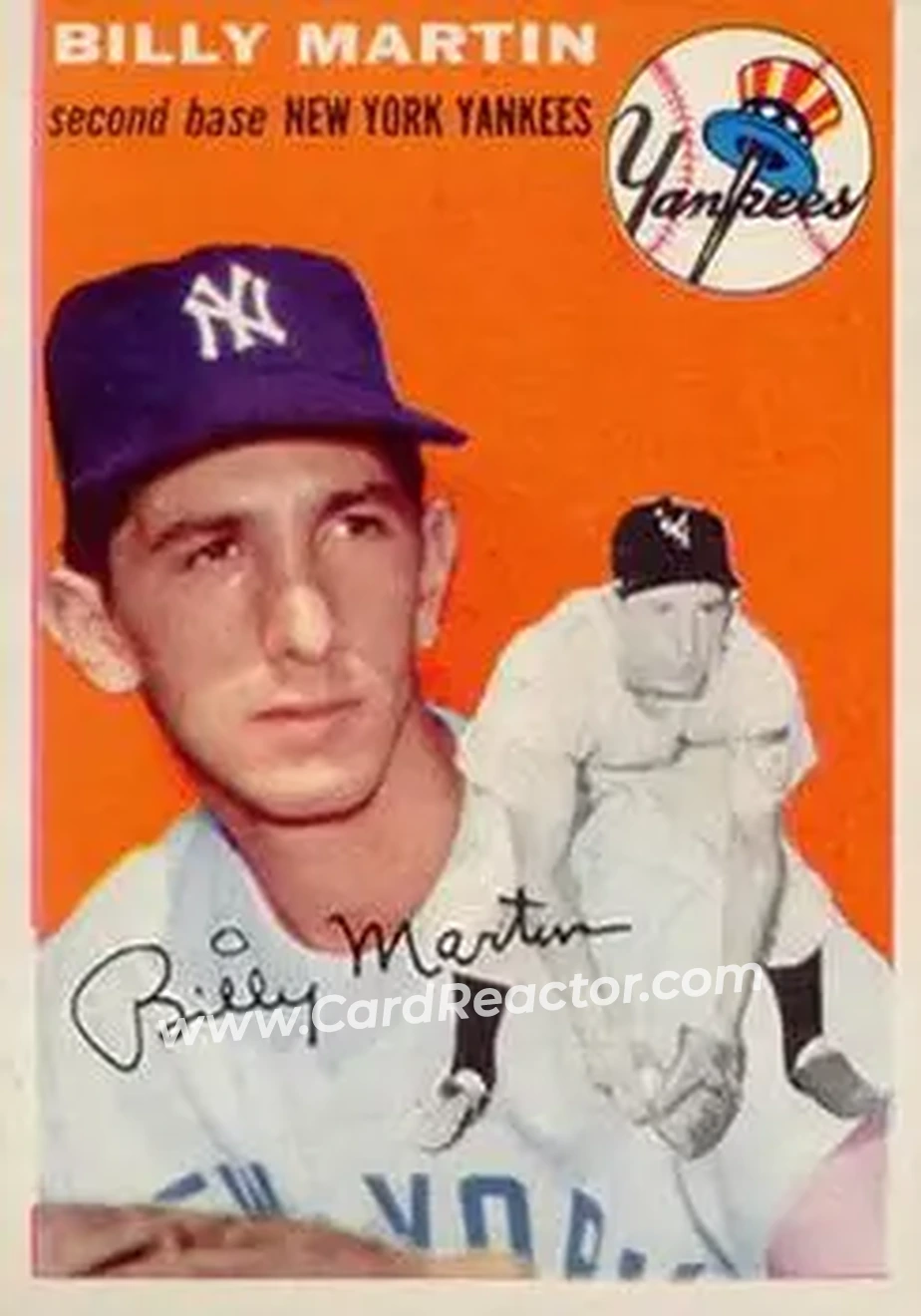 Front of Billy Martin