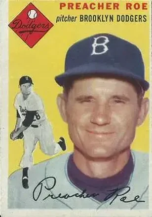 1954 Topps Canadian #14 Elwin Roe