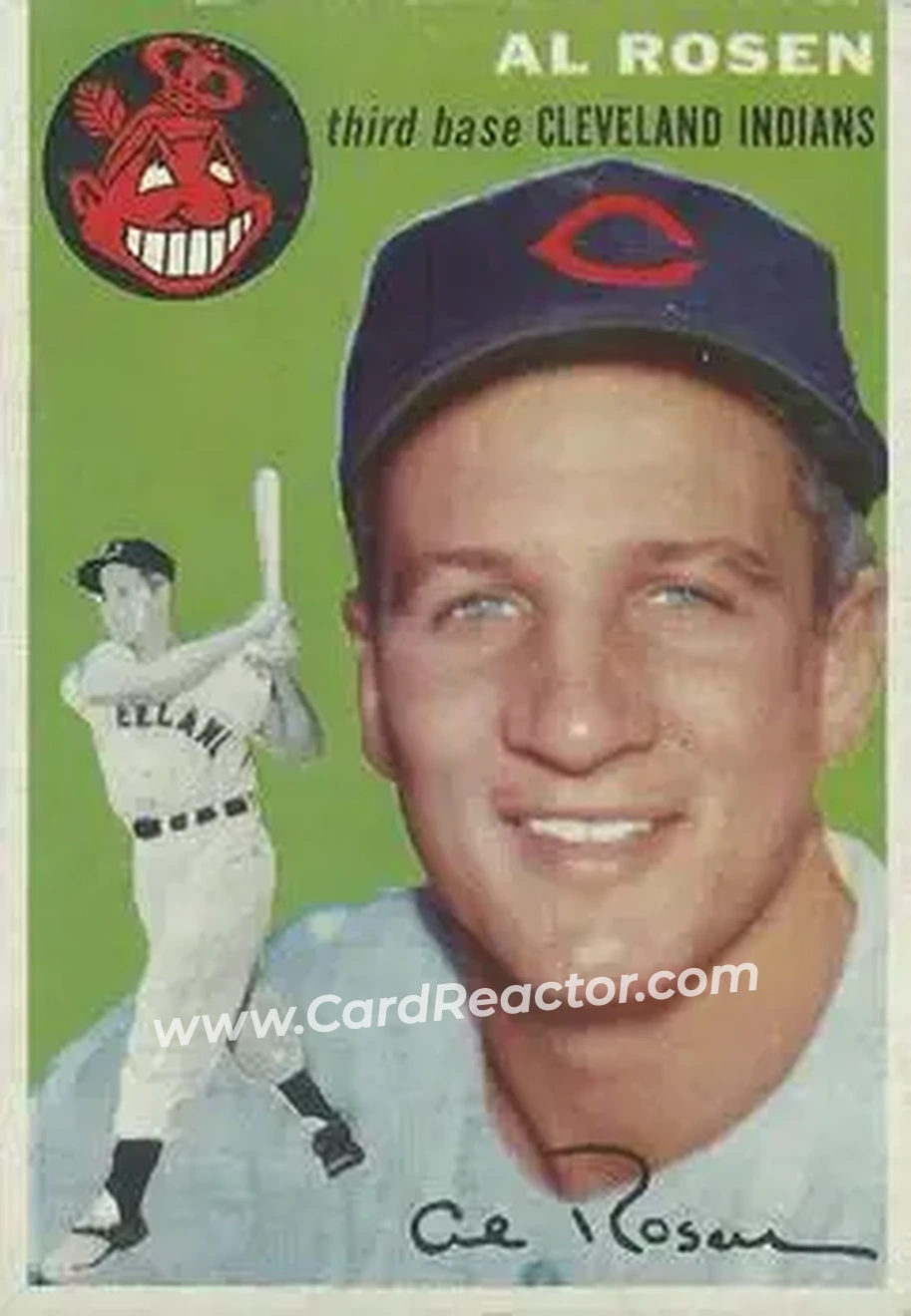 Front of Al "Flip" Rosen