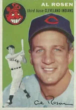 1954 Topps Canadian #15 Al "Flip" Rosen