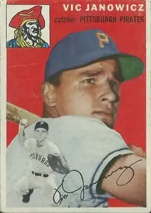 1954 Topps Canadian #16 Vic Janowicz
