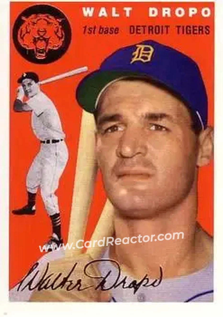 Front of Walt Dropo