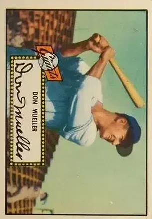 1952 Topps #52 Don Mueller