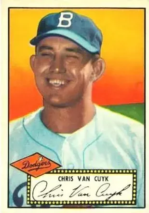 1952 Topps #53 Chris Van Cuyk