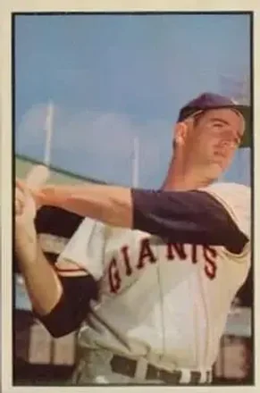 1953 Bowman Color #74 Don Mueller