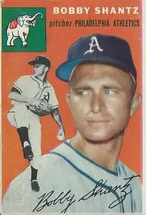 1954 Topps Canadian #21 Bobby Shantz
