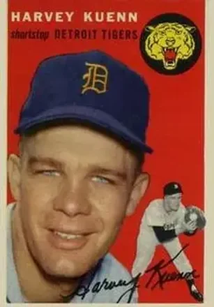 1954 Topps Canadian #25 Harvey Kuenn