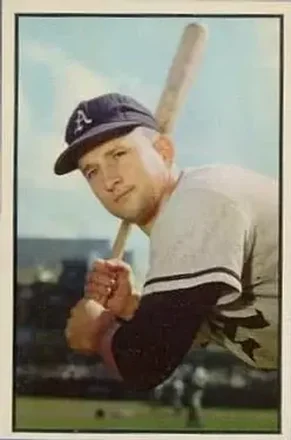 1953 Bowman Color #82 Joe Astroth