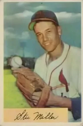 1954 Bowman #158 Stu Miller