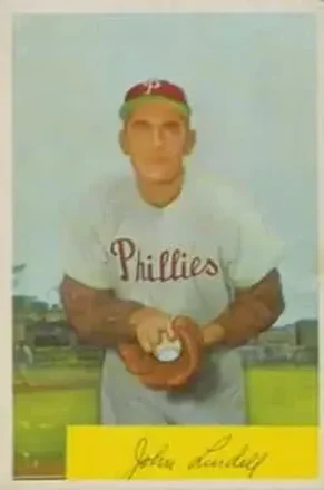 1954 Bowman #159 Johnny Lindell