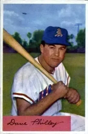 1954 Bowman #163 Dave Philley