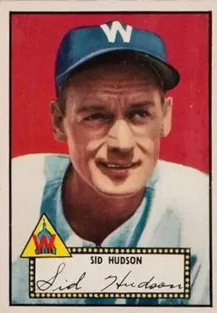 1952 Topps #60 Sid Hudson