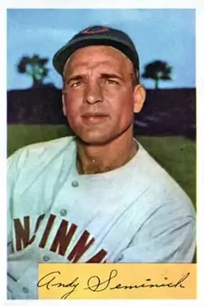 1954 Bowman #172 Andy Seminick