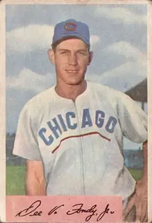 1954 Bowman #173 Dee Fondy
