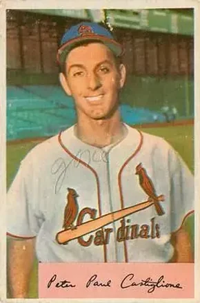 1954 Bowman #174 Pete Castiglione