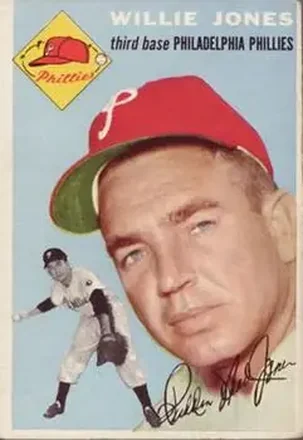 1954 Topps Canadian #41 Willie Jones