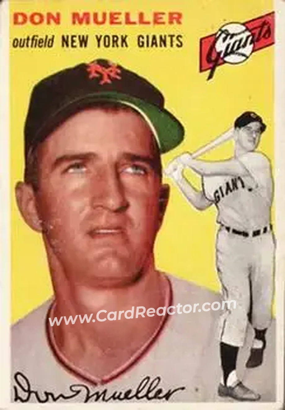 Front of Don Mueller