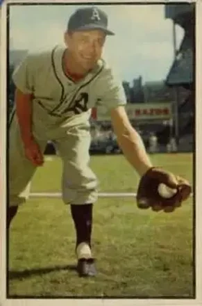 1953 Bowman Color #105 Eddie Joost