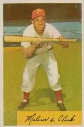 1954 Bowman #175 Mel Clark