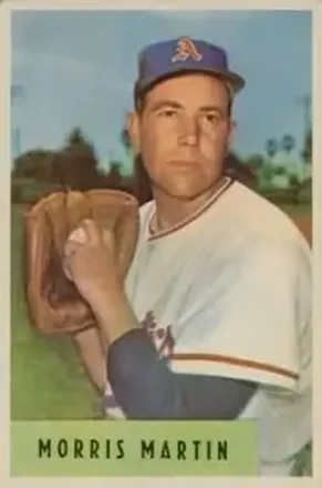 1954 Bowman #179 Morrie Martin