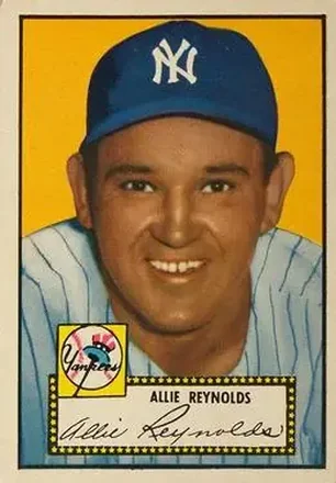 1952 Topps #67 Allie Reynolds