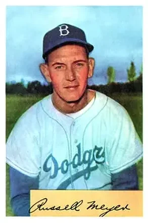 1954 Bowman #186 Russ Meyer
