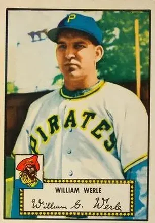 1952 Topps #73 Bill Werle
