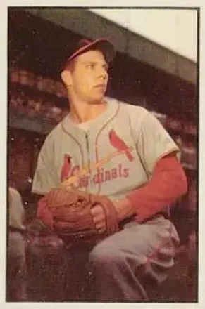 1953 Bowman Color #115 Cloyd Boyer
