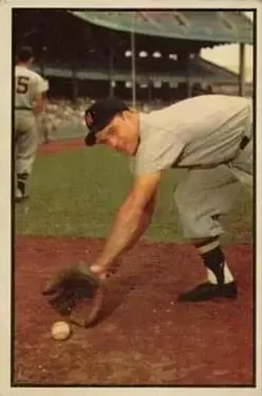 1953 Bowman Color #116 Eddie Yost