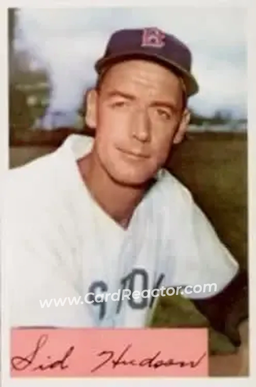 Front of Sid Hudson