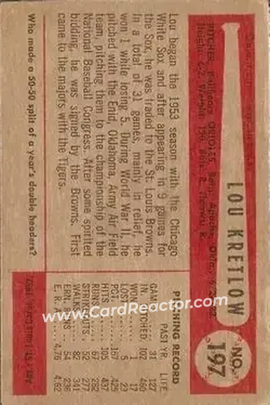 Back of Lou Kretlow