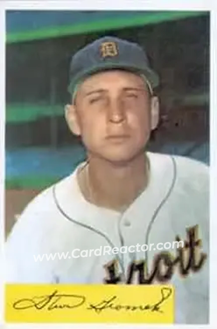Front of Steve Gromek