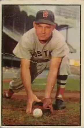 1953 Bowman Color #123 Johnny Lipon