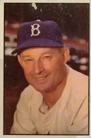 1953 Bowman Color #124 Chuck Dressen