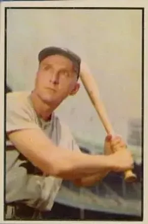 1953 Bowman Color #127 Dick Kryhoski