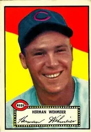 1952 Topps #80 Herman Wehmeier
