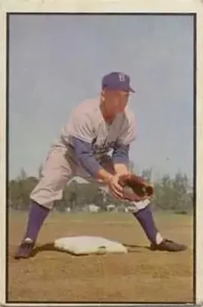 1953 Bowman Color #135 Bobby Morgan