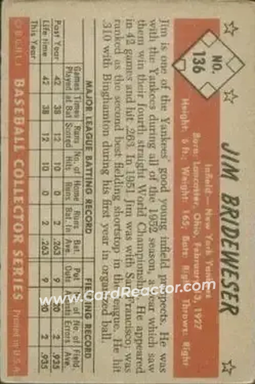 Back of Jim Brideweser