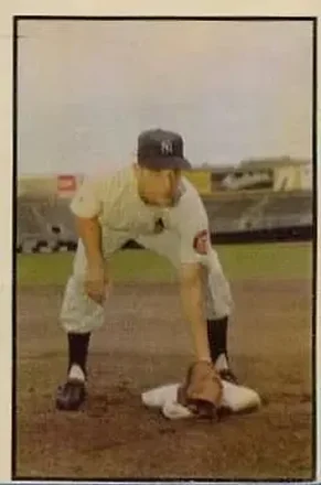1953 Bowman Color #136 Jim Brideweser