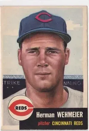 1953 Topps #110 Herman Wehmeier