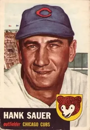 1953 Topps #111 Hank Sauer