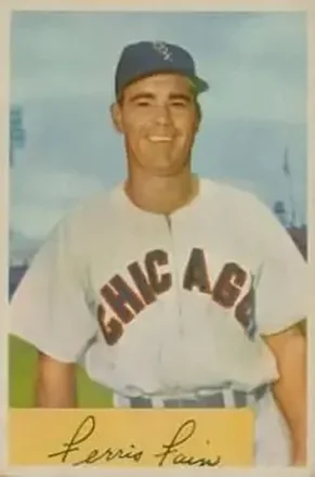 1954 Bowman #214 Ferris Fain