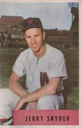 1954 Bowman #216 Jerry Snyder