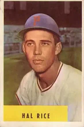 1954 Bowman #219 Hal Rice
